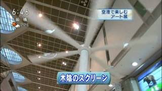 羽田空港 プロペラディスプレイ