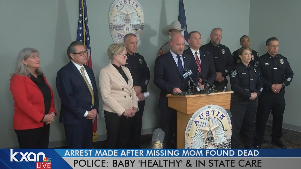 Austin police news conference after missing mom found dead in Houston ...