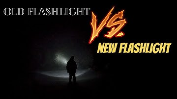 New LED flashlight vs 20 year old Maglite
