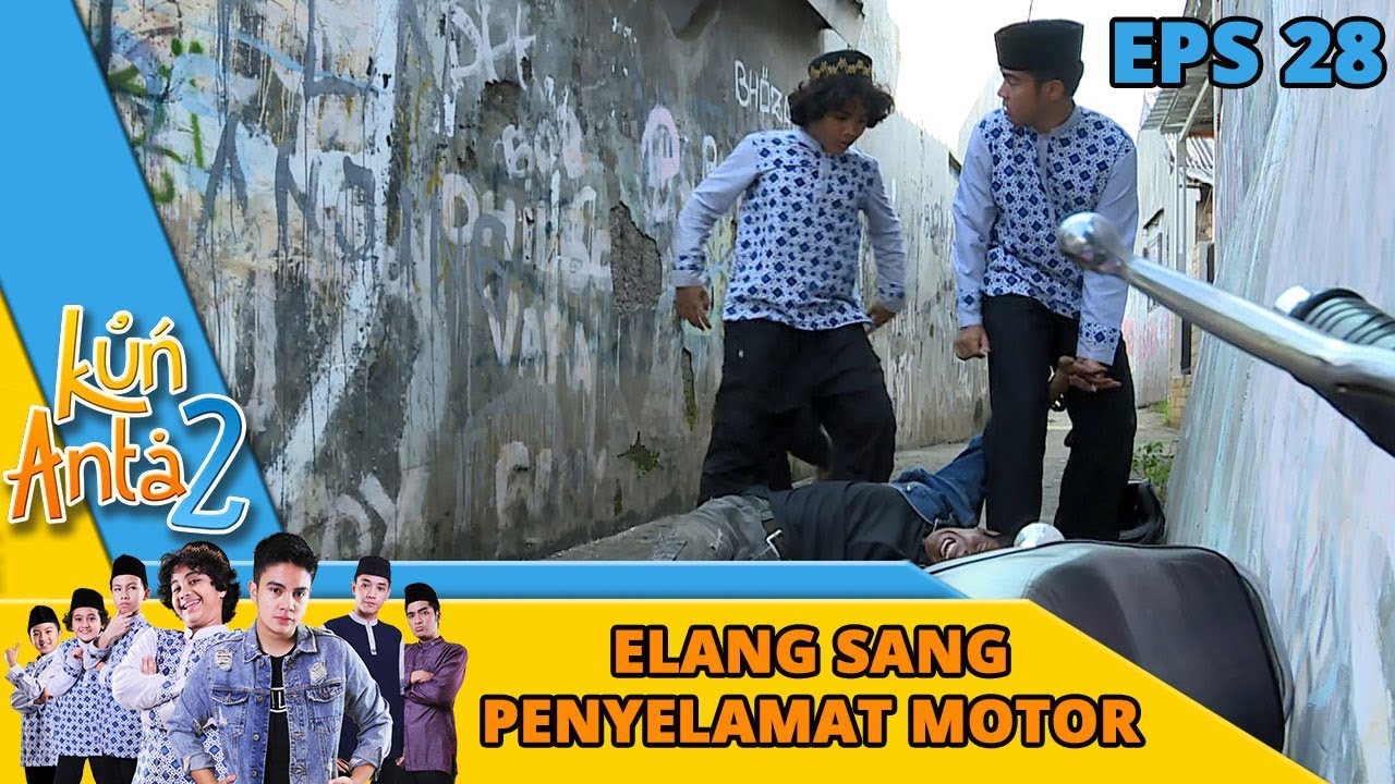 Gokil Elang Selamatin Motor Yang Di Curi Kun Anta 2 Eps 28 YouTube