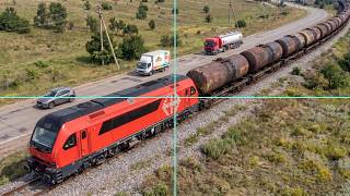 Full Russian Locomotive Pulling 55,000 Tons Of Crude Oil Catches Fire After Missile Strike News