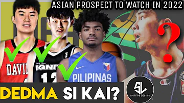 LEBRON LOPEZ,Lee Hyunjung,Fanbo Zeng ASIAN PROSPECT to WATCH IN 2022 ayon sa FIBA DI KASAMA si KAI?