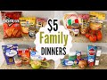 $5 DINNERS | SIX Quick & Easy Cheap Meals | Julia Pacheco