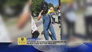 ETSU campus reacts to a disruption at a Black Lives Matter event.