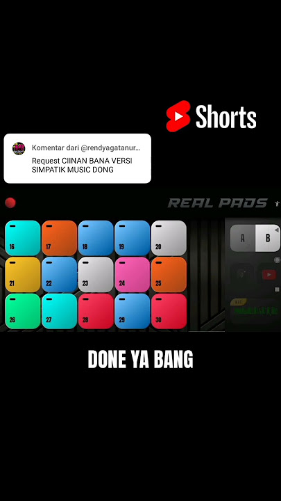 CIINAN BANA SIMPATIK MUSIK COVER KENDANG ANDROID#simpatikmusic #shorts