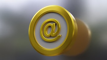 Email icon Blender Tutorial