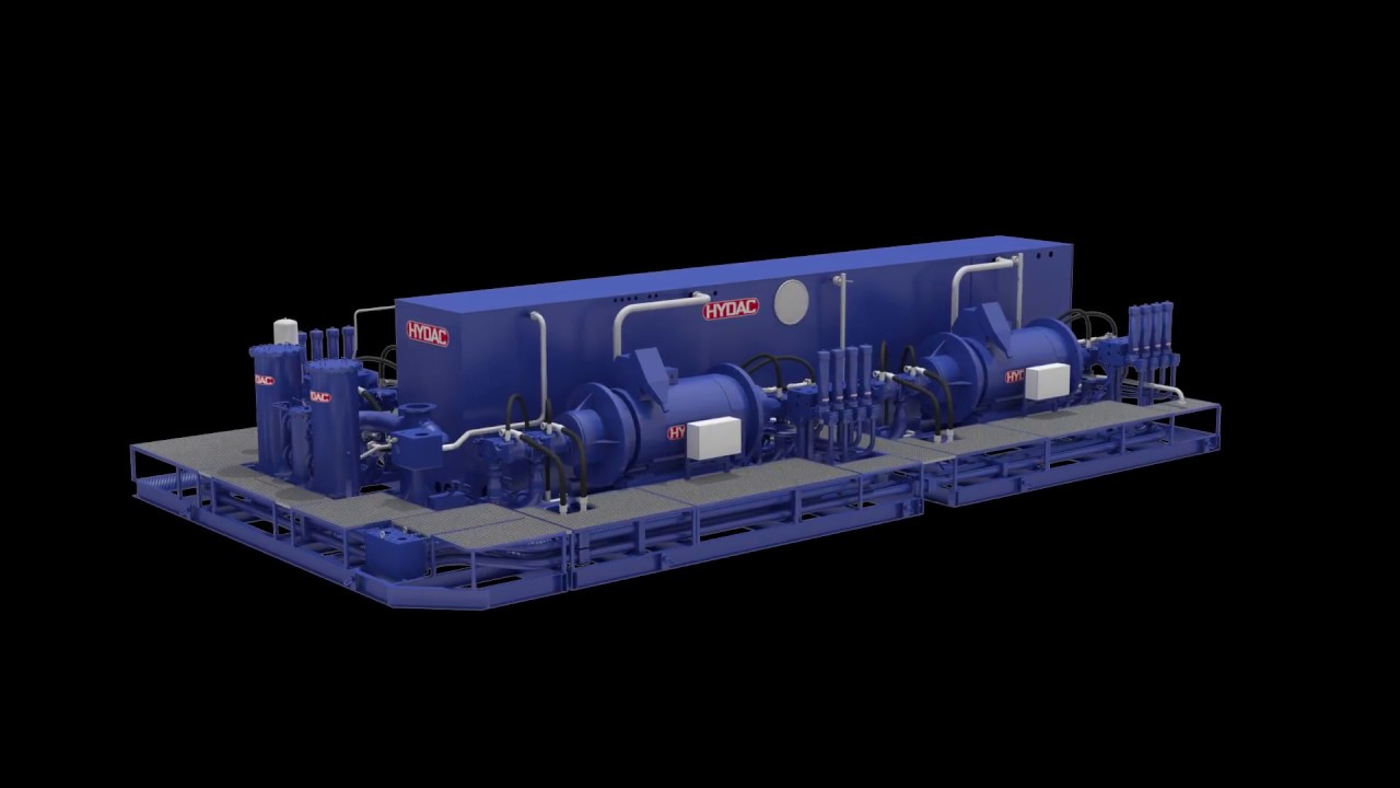 Hydac Hydraulic Power Unit for a 40MW CSD YouTube