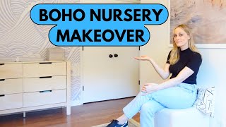 A Beachy Boho Nursery Makeover!