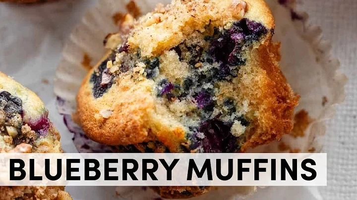 Blueberry Muffins with Streusel Topping | Sally's Baking