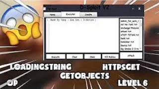 Doge Exploit V2 Loadingstring , Httpsget , Getobjects Full Lua Lv6