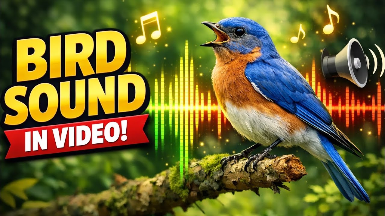Bird sound for stress free and sleep [use ear phone for better experience] 