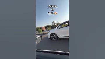Baleno BS alto 🔥🔥 Race #viral #trending #youtubeshorts #baleno #alto #race #shortvideo