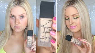 NARS ALL DAY LUMINOUS foundation swatches and 1st impressions!!!