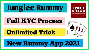 How To Create Full KYC Account Of Junglee Rummy || Full KYC Process Of Junglee Rummy || JungleeRummy