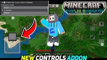 HOW TO DOWNLOAD NEW TOUCH CONTROL IN MINECRAFT PE 1.19.10 ( Minecraft PE new touch control ADDON.