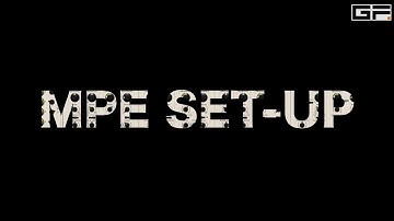 OB-E MPE SET-UP