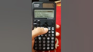 casio fx 991 cw degree to radian..