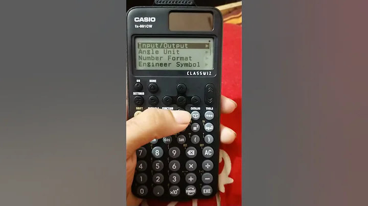 casio fx 991 cw degree to radian..