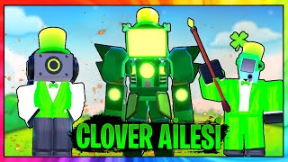 BERO İLE CLOVER AİLESİNİ DENEDİK BERO BU OYUNU BİLİYORMU ??  Roblox Skibidi Toilet Tower Defense