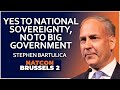 Stephen bartulica  yes to national sovereignty no to big government  natcon brussels 2