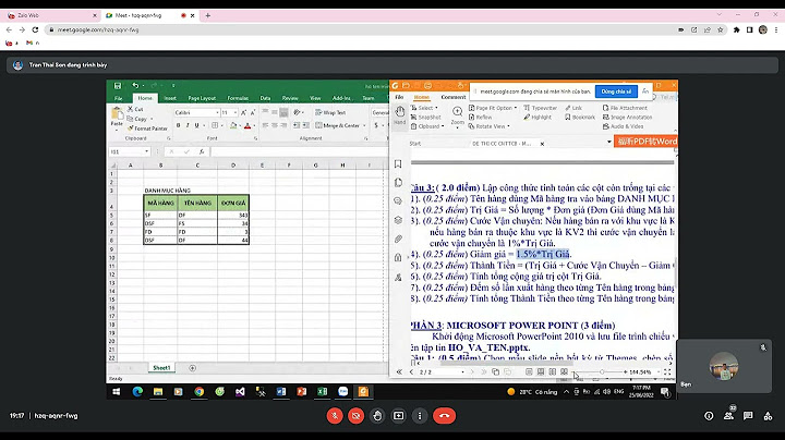 Chỉ số màu cho màu trắng trong Excel là gì?