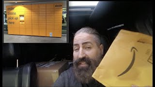 Amazon Lockers easy package delivery for vanlife