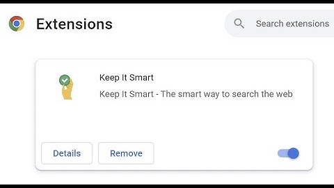 Keep It Smart browser hijacker - how to remove?