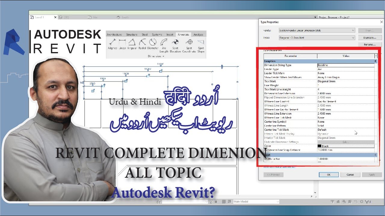 Revit Complete Dimension How to Edit Dimension with Number 