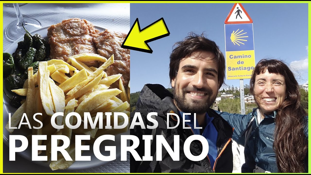 MENÚ PEREGRINO del CAMINO DE SANTIAGO 🍗💥🍺 Galicia es una delicia | VUELTALMUN