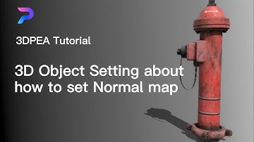 3D Object Setting part 5 - Normal map | 3DPEA Tutorial