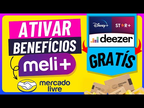 COMO ASSINAR E ATIVAR OS BENEFÍCIOS DO MELI+🔥DISNEY+, STAR+ E DEEZER DE GRAÇA!