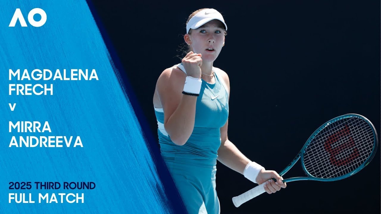Magdalena Frech v Mirra Andreeva Full Match | Australian Open 2025