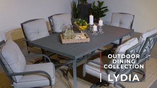 Product Spotlight Lydia Outdoor Dining Collection Wg&R Furniture