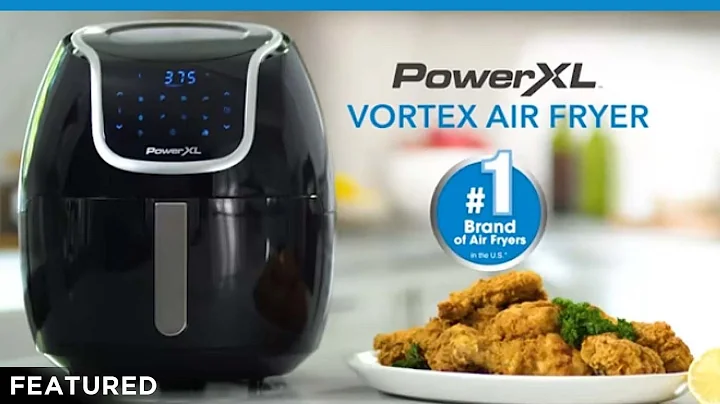 Introducing the NEW PowerXL Vortex Air Fryer that lets you cook with UP to 70% LESS CALORIES