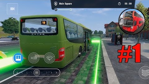 Bus Simulator City Ride | First Look Gameplay | Android & iOS | Ultra Graphics - #1