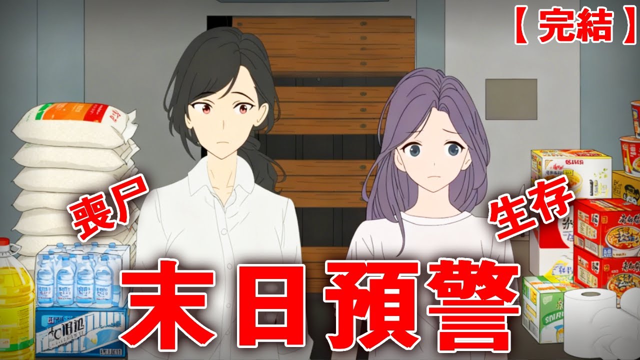 【完整版】《末日预警》我无意见刷到丧尸咬人的视频，在别人还以为是特效时，我却直接带全家开始囤货！#末日 #末世 #睡前故事 #丧尸