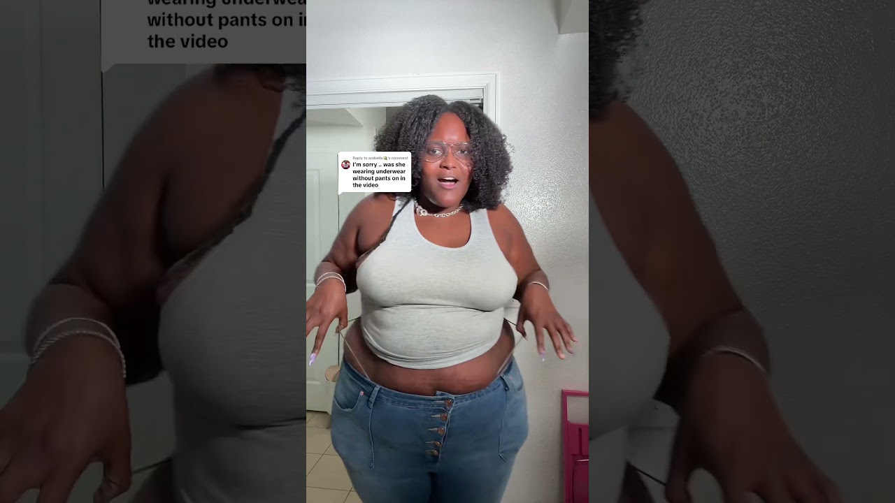 Body Positivity & Plus Size Fashion: Exposed Thong Trend