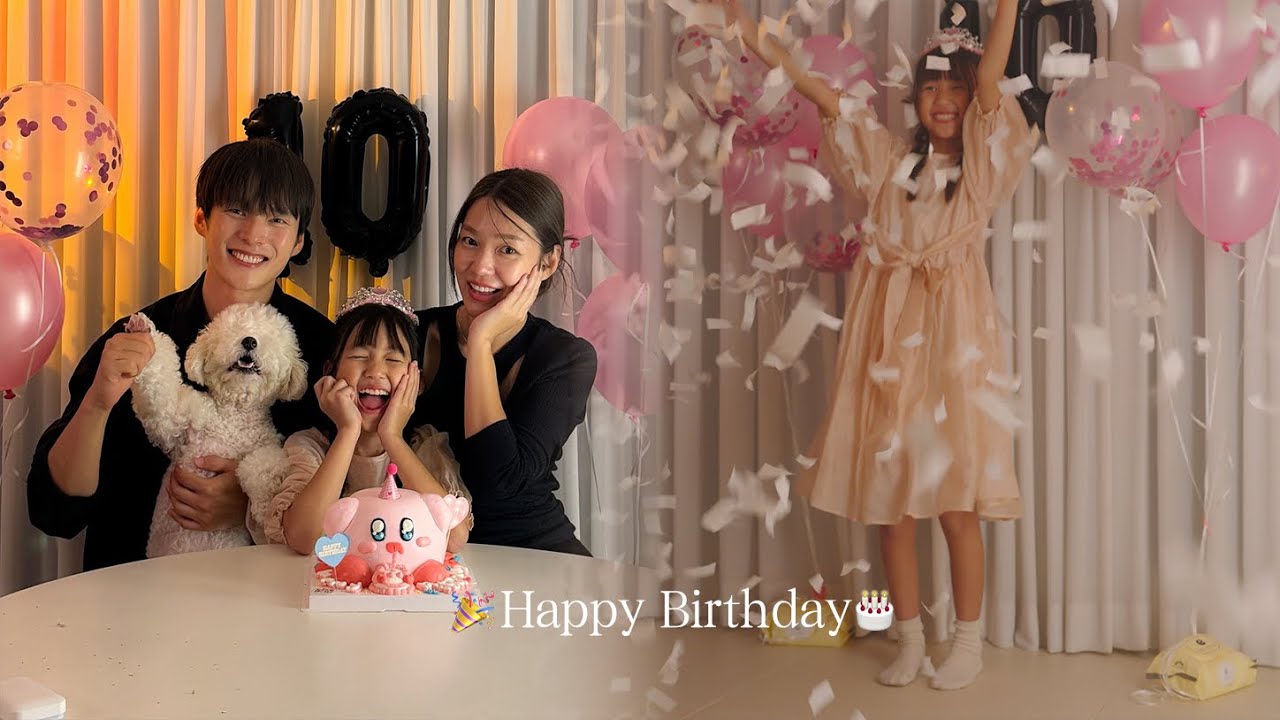 딸랑구 생일선물 준비 안한 엄빠의 최후..😂