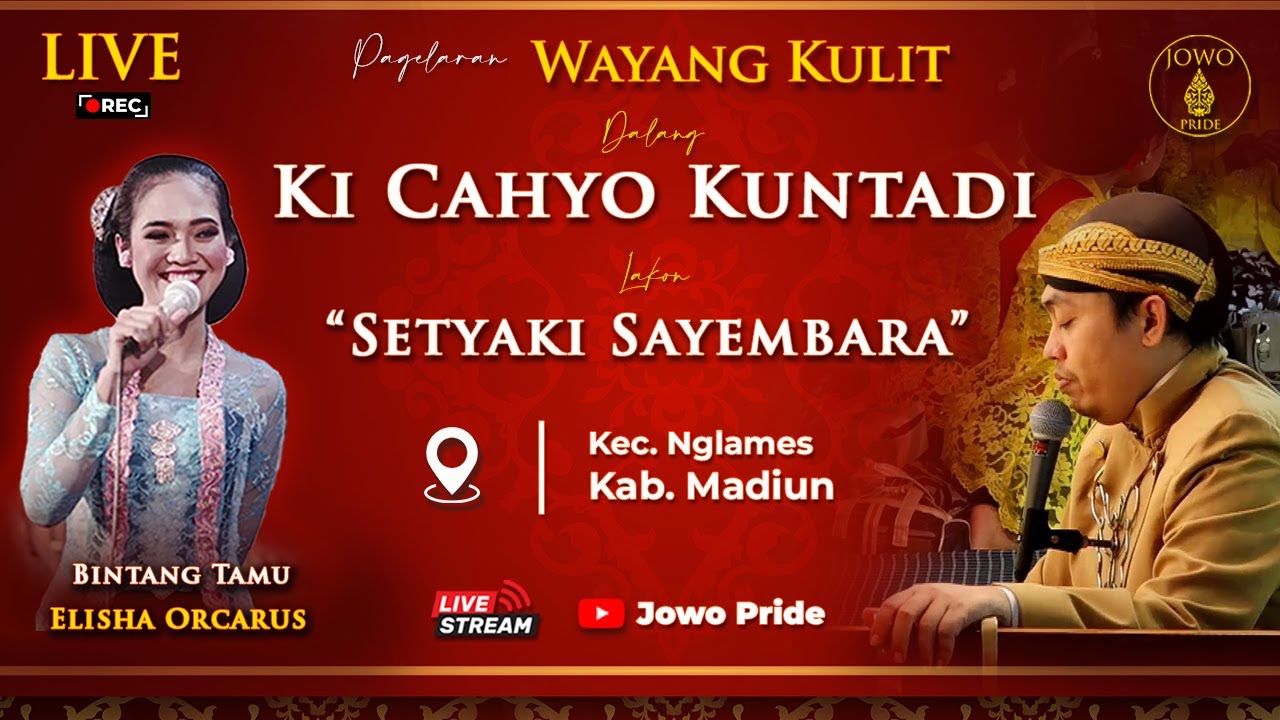 LIVE Wayang Kulit Ki Cahyo Kuntadi | BT Elisha Orcarus Allasso Lakon 