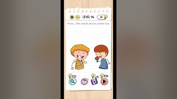 Brain Test:Tricky Puzzles Level 91 to 100 Walkthrough ( Android/ios )