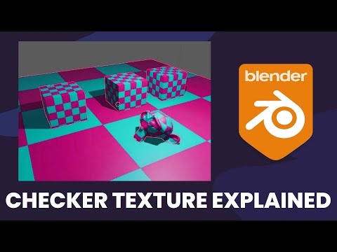Checker texture in