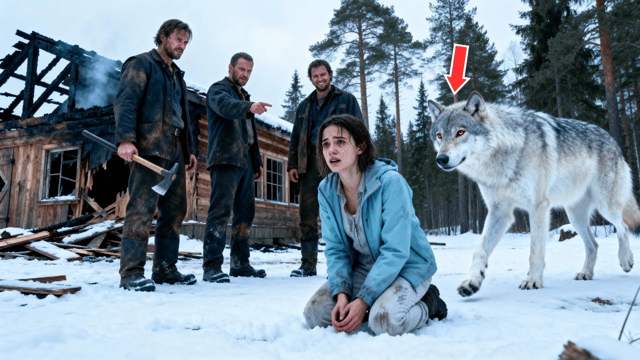 The Bullies Destroyed The Only Home The Girl Had — No One Expected She Was Protected By A Wolf