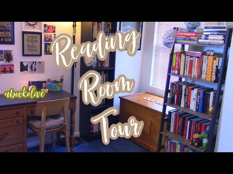 Reading Room Tour! | abookolive thumbnail