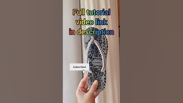 DIY macrame slipper / tutorial in description @diymacramee