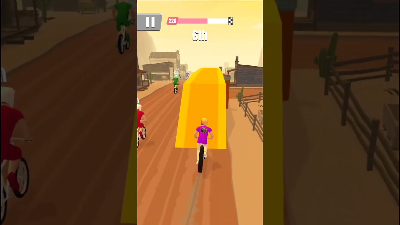 Bike rush 🚳 extremely funny  gameplay