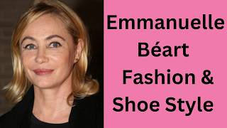 Emmanuelle Beart Fashion & Shoe Style 👠 | Elegant Red Carpet Looks