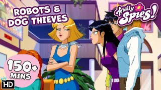 Robot Abductions Dog Thief  Celeb Disasters  Season 6   Episode Compilation  Totally Spies