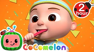 🦷 Brush It! | Dancing Singalong | CoComelon | Kids Songs & Nursery Rhymes