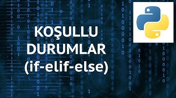Python 3 Dersleri 16 - Koşullu Durumlar (if-elif-else Deyimleri)