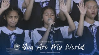 You Are My World | JMCIM Marilao Bulacan Children Choir | April 21, 2024 (Sunday General Service)